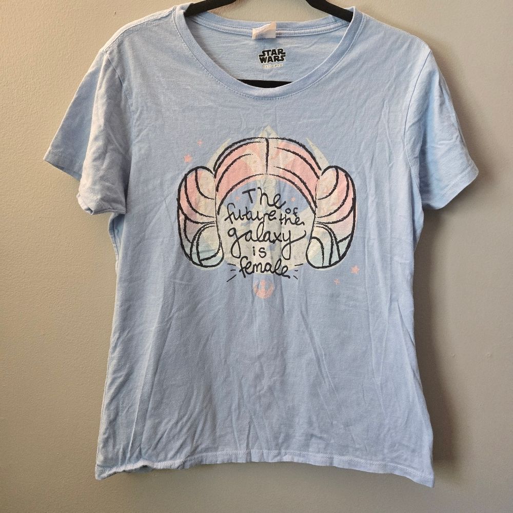 Star Wars Women's Graphic T Shirt - The Future Of The Galaxy Is Female